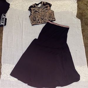 2 pc Homecoming/ Prom dress